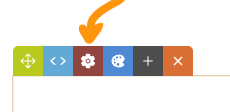 Image of where the reg cog icon can be found